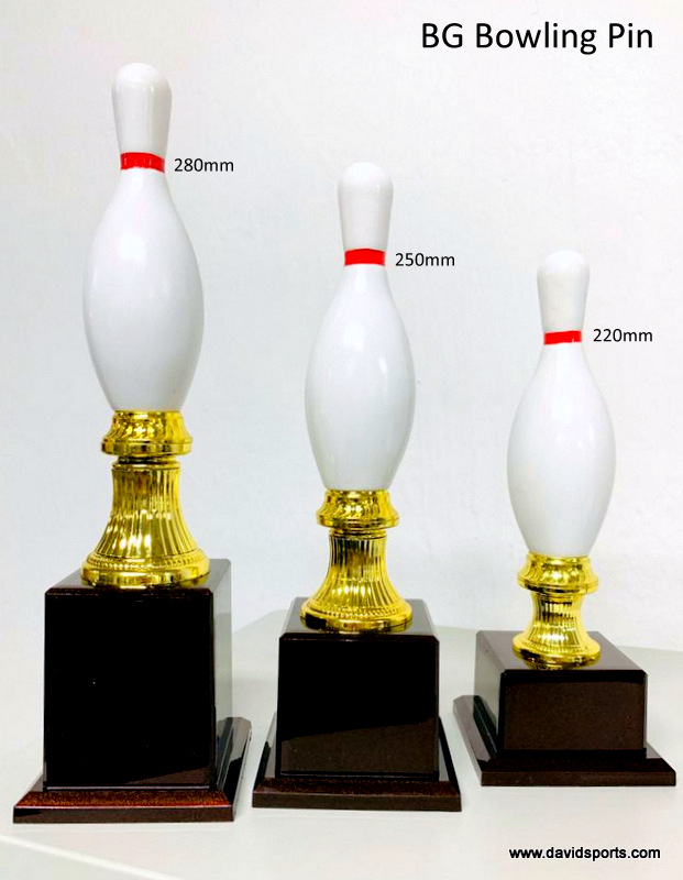 BG Bowling Pins — David Sports & Engraving
