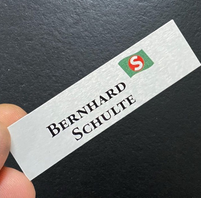 Silver Aluminium Plate — David Sports & Engraving