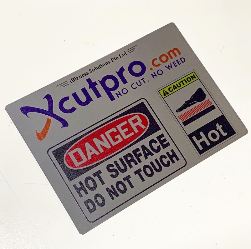 Silver Aluminium Plate — David Sports & Engraving