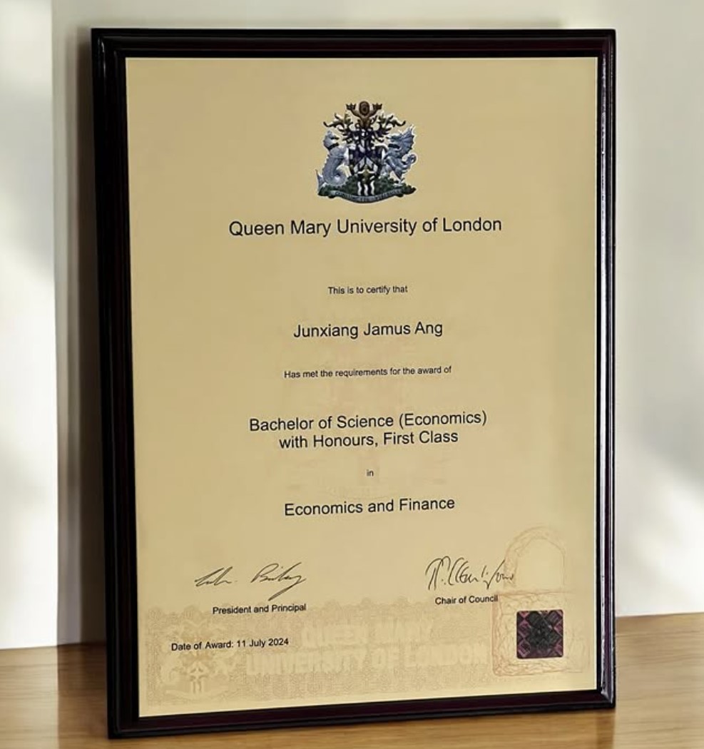 Cert QMUL — David Sports & Engraving